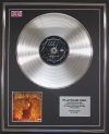 CRADLE OF FILTH/LTD EDITION CD PLATINUM DISC/RECORD/NYMPHETAMINE