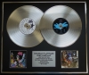 ALICE COOPER/Double Platinum Disc Record Display Ltd Edition HEY STOOPID & THE LAST TEMPTATION
