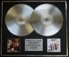 ABBA/Double Platinum Disc Record Display Ltd Edition ABBA & THE ALBUM