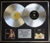 ANASTACIA/Double Platinum Disc Record Display Ltd Edition ANASTACIA & PIECES OF A DREAM