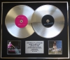 AMY WINEHOUSE/Double Platinum Disc Record Display Ltd Edition FRANK & BACK TO BLACK