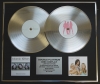 ATOMIC KITTEN/Double Platinum Disc Record Display Ltd Edition FEELS SO GOOD & LADIES NIGHT