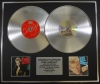 BILLY IDOL/Double Platinum Disc Record Display Ltd Edition BILLY IDOL & 11 OF THE BEST