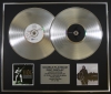 B.B. KING/Double Platinum Disc Record Display Ltd Edition GREATEST HITS & ONE KIND FAVOUR