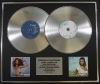 BEYONCE/Double Platinum Disc Record Display Ltd Edition DANGEROUSLY IN LOVE & B'DAY