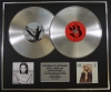BEYONCE/Double Platinum Disc Record Display Ltd Edition I AM & 4