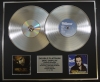 BRUCE SPRINGSTEEN/Double Platinum Disc Record Display Ltd Edition DEVILS & DUST & WORKING ON A DREAM