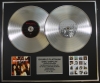BON JOVI/Double Platinum Disc Record Display Ltd Edition THESE DAYS & CRUSH