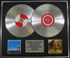 BLUR/Double Platinum Disc Record Display Ltd Edition THE GREAT ESCAPE & PARKLIFE