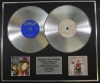 CULTURE CLUB/Double Platinum Disc Record Display Ltd Edition COLOUR BY NUMBERS & GREATEST HITS