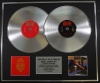 BIG COUNTRY/Double Platinum Disc Record Display Ltd Edition THE CROSSING & STEELTOWN