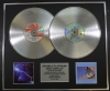 DIRE STRAITS/Double Platinum Disc Record Display Ltd Edition LOVE OVER GOLD & BROTHERS IN ARMS