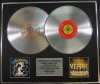 DEF LEPPARD/Double Platinum Disc Record Display Ltd Edition HYSTERIA & YEAH