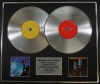 DEPECHE MODE/Double Platinum Disc Record Display Ltd Edition CONSTRUCTION TIME & BLACK CELEBRATION