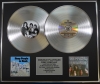 DEEP PURPLE/Double Platinum Disc Record Display Ltd Edition IN ROCK & MACHINE HEAD