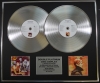 DAVID BOWIE/Double Platinum Disc Record Display Ltd Edition DIAMOND DOGS & LOW