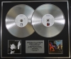 DAVID BOWIE/Double Platinum Disc Record Display Ltd Edition HEROES & LETS DANCE