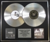 EMINEM/Double Platinum Disc Record Display Ltd Edition THE MARSHALL MATHERS LP & LP 2
