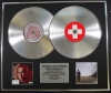 EMINEM/Double Platinum Disc Record Display Ltd Edition RELAPSE & RECOVERY