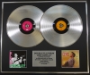ELVIS PRESLEY/Double Platinum Disc Record Display Ltd Edition ELVIS PRESLEY & ELVIS