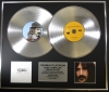 FRANK ZAPPA/Double Platinum Disc Record Display Ltd Edition THE MOTHERS & APOSTROPHE
