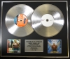 FATBOY SLIM/Double Platinum Disc Record Display Ltd Edition BABY & WHY TRY HARDER