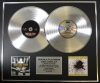 FAITH NO MORE/Double Platinum Disc Record Display Ltd Edition THE GREATEST HITS & INTRODUCE YOURSELF