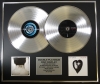 FOO FIGHTERS/Double Platinum Disc Record Display Ltd Edition THERE NOTHING LEFT TO LOOSE & ONE BY