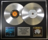 FALL OUT BOY/Double Platinum Disc Record Display Ltd Edition TAKE THIS TO YOUR GRAVE & FROM UNDER