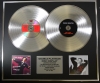 FRANK SINATRA/Double Platinum Disc Record Display Ltd Edition SWING EASY & NICE N EASY