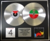 FOREIGNER/Double Platinum Disc Record Display Ltd Edition 4 & AGENT PROVOCATEUR