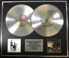 FLEETWOOD MAC/Double Platinum Disc Record Display Ltd Edition RUMOURS & TANGO IN THE NIGHT