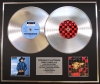 GARTH BROOKS/Double Platinum Disc Record Display Ltd Edition ROPIN THE WIND & IN PIECES