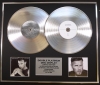 GARY BARLOW/Double Platinum Disc Record Display Ltd Edition OPEN ROAD & SINCE I SAW YOU LAST