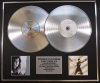 GLORIA ESTEFAN/Double Platinum Disc Record Display Ltd Edition CUTS BOTH WAYS & DESTINY