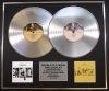 GENESIS/Double Platinum Disc Record Display Ltd Edition THE LAMB LIES DOWN ON BROADWAY & A TRICK OF