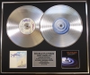 GENESIS/Double Platinum Disc Record Display Ltd Edition WE CANT DANCE & CALLING ALL STATIONS
