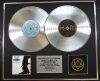 HIM/Double Platinum Disc Record Display Ltd Edition AND LOVE SAID NO & LOVE METAL