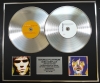 IAN BROWN/Double Platinum Disc Record Display Ltd Edition UNFINISHED MONKEY BUSINESS & GOLDEN GREATS