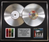 THE JAM/Double Platinum Disc Record Display Ltd Edition THE GIFT & COMPACT SNAP