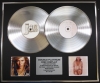 J-LO/Double Platinum Disc Record Display Ltd Edition J-LO & THIS IS ME THEN