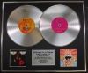 JIMI HENDRIX/Double Platinum Disc Record Display Ltd Edition ARE YOU EXPERIENCED & AXIS:BOLD AS LOVE