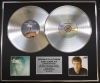 JOHN LENNON/Double Platinum Disc Record Display Ltd Edition IMAGINE & THE COLLECTION