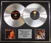 JAMES BROWN/Double Platinum Disc Record Display Ltd Edition GODFATHER OF SOUL & GRAVITY