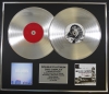 THE KILLERS/Double Platinum Disc Record Display Ltd Edition HOT FUSS & SAM'S TOWN