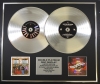 LYNYRD SKYNYRD/Double Platinum Disc Record Display Ltd Edition THE ESSENTIAL & THE COLLECTION