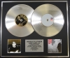 LOU REED/Double Platinum Disc Record Display Ltd Edition TRANSFORMER & NYC MAN