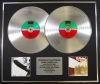 LED ZEPPELIN/Double Platinum Disc Record Display Ltd Edition I & II