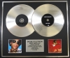 LENNY KRAVITZ/Double Platinum Disc Record Display Ltd Edition LENNY & BAPTISM