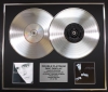 MICHAEL BUBLE/Double Platinum Disc Record Display Ltd Edition MICHAEL BUBLE & CALL ME IRRESPONSIBLE